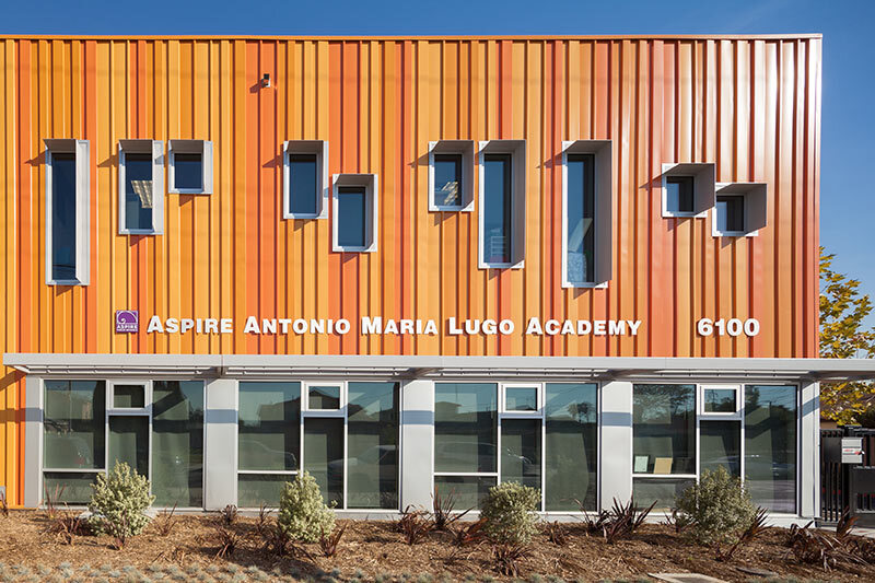 Antonio Maria Lugo Academy Aspire Public School Nac Architecture Trinity Nac Architects In Seattle Spokane Columbus California Washington Ohio