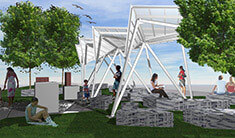 Glassell Park Bus Shelter Design Glassell Park Bus Shelter Design