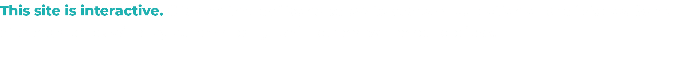 This site is interactive. Click on the leaf icons below to access a collection of brief videos. Some of the graphics ...